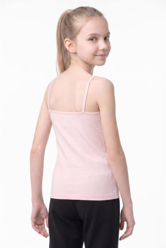 Image of Kurve Girl's Sleeveless Tank Top - Stretch Undershirts Cami Camisole, UV Protective Fabric, Rated UPF 50+ (Made in USA)
