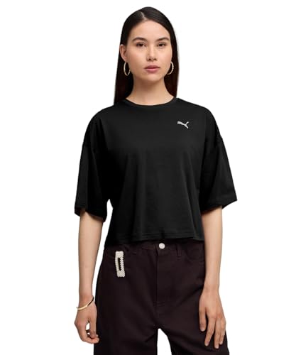 T-shirt PUMA Court Oversize Femme Style Ample Décontracté au Quotidien