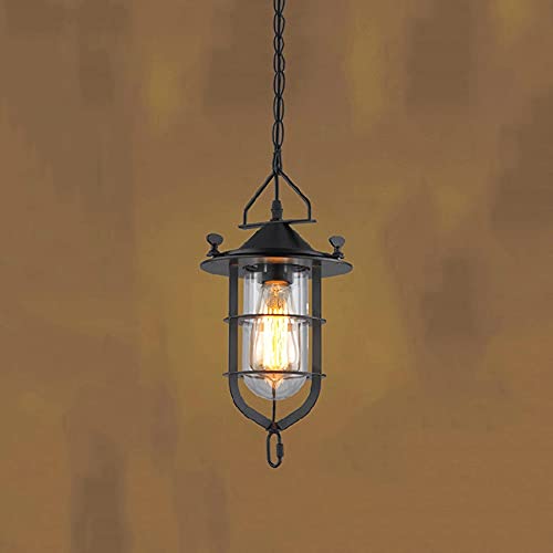 Lustre cage d'oiseau vintage pour transformer un éclairage sombre en espace chaleureux