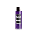 BARBER MARMARA No.1 Eau de Cologne Herren Splash im Glas Flacon 1x 500ml - After Shave Men - Duftwasser - Rasierwasser Männer - Erfrischt kühlt - Duft Herren - Desinfizierend 70° Alkohol (No.1)