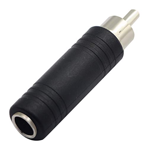 Adaptador 6.35mm a RCA, pack 5 unidades miniatura 3