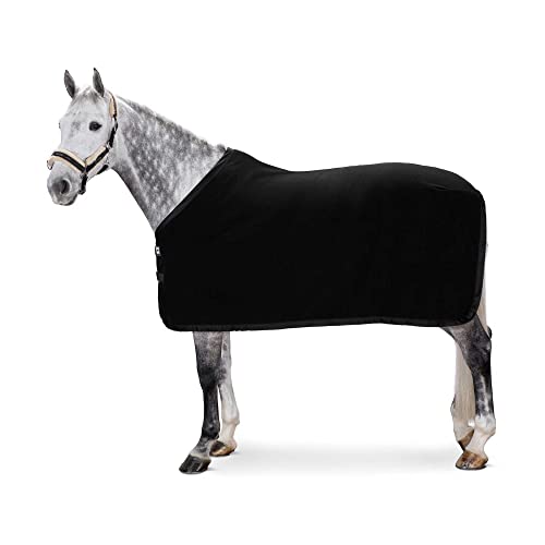 Eskadron Abschwitzdecke FLEECE CHECK » Größe: XL, Farbe: Black-white-deep Green-poppy Red