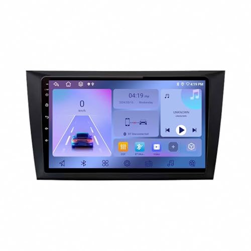 Radio coche 2 DIN con cámara trasera y Carplay inalámbrico para Golf 6 GTI