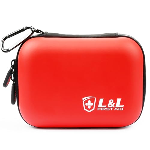 Kit de primeiros socorros de viagem, mini kit de primeiros socorros de 120 peças, kit de primeiros s