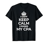 New CPA Exam Certified Public Accountant Graduate T Shirt T-Shirt