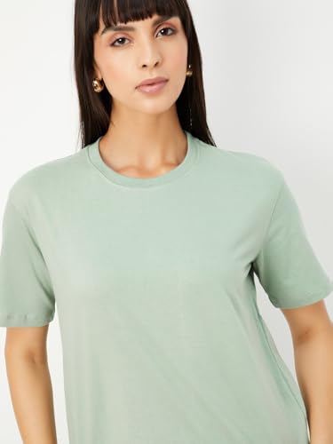 Image of Max Plus Size Women Solid T-Shirt