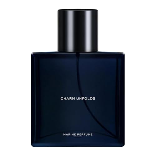Perfume Para Hombre,Spray De EDT Amaderado Duradero - 50ml Fragancias En Capas Con Notas Cítricas,Para Cabello Ropa Masculina Uso Diario Bodas Día De San Valentín Cumpleaños