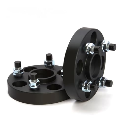 Cales de roue 4x100 56.1mm anti-vibration 15mm noires pour autos Honda