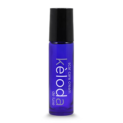 KELODA Deluxe Scar & Keloid Removal Oil & Massager, 0.33 oz | For