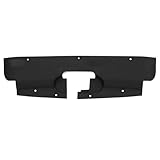 KUAFU Radiator Air Baffle Cover Compatible with 2003-2007 Chevrolet Silverado/GMC Sierra 1500 2500HD 3500 Upper Air Baffle Deflector Black Plastic Replacement for 15809932 GM1224146