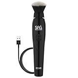 Spa Sciences ECHO - Makeup Brush for Flawless Blending, Contouring, Highlight & Airbrush Finish - 3 Speeds - Rechargeable