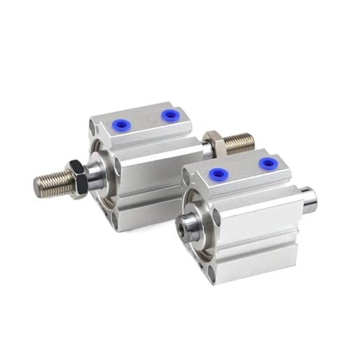 Vérin compact double effet SDAD25 à double tige et aimant intégré pour automatisation
