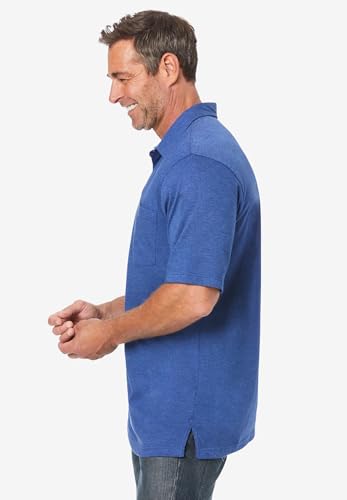 Polo ligero sin encogimiento para hombres grandes y altos KingSize miniatura 3