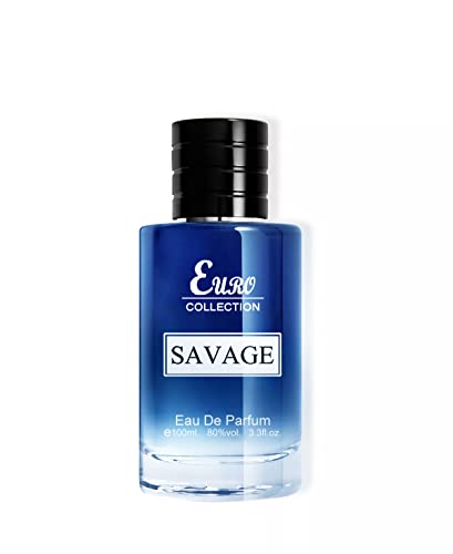 Tokuyo Savage Blue Cologne For Men Natural Spray Masculine Scent Wonderful Fragrance Gift Eau De Parfum For Daily Use 3.3 Fluid Ounce, 100.0 Milliliters #TOP14