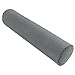Ruilogod Poduszka okrągły rolki Memory Foam Standardowy zmywalną zdejmowaną pokrywą, gęstości 90, (15 x 3 cale, Grey)