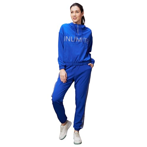 Image of Globus Women Black Solid High-Rise Casual Jogger-3640092001