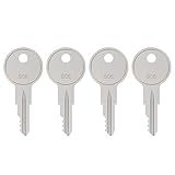 B05 Replacement Keys 4 Pack for Husky & Dewalt Tool Box Lock - Pre-Cut for Tool Chest, Cabinet, Truck Toolbox​​