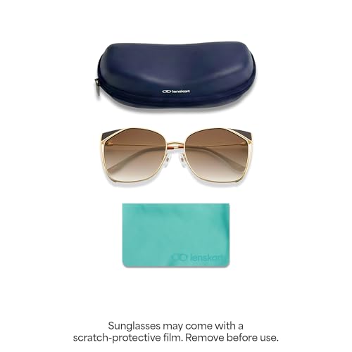 Image of Vincent Chase By Lenskart |Full Rim Cat Eye | Economic Range | Branded and Stylish Sunglasses | 100% UV Protected | Women | VC S15795