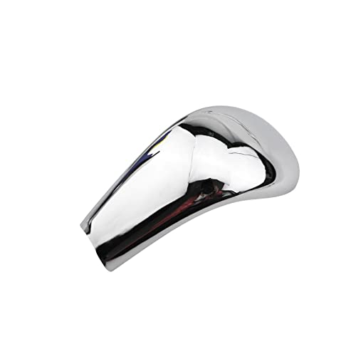 Pommeau Levier Vitesses à 6 Vitesses Couvercle Bouton Collier Changement Vitesse Voiture Pour Nissan Pour X-trail Pour Rogue T32 Pour Qashqai J11 ABS Chrome Gear Universelle ( Color : Brillant ) Cover
