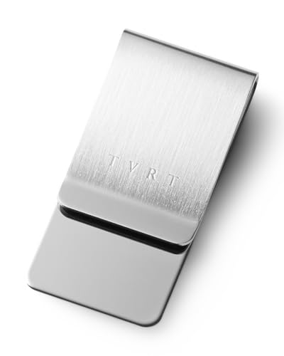 TAVARAT] マネークリップ 男性用 スリムウォレットホルダー キャッシュウォレット Tps-006, シルバー