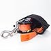 Surface Marker Buoy Scuba Diving SMB Marker Buoy Safety Sausage for Scuba Diving SMB 5ft DSMB Diver Below Signal Tube with Metal Finger Spool 98ft Dive Reel 316 Double End Hook,Whistle,Bag (Orange)