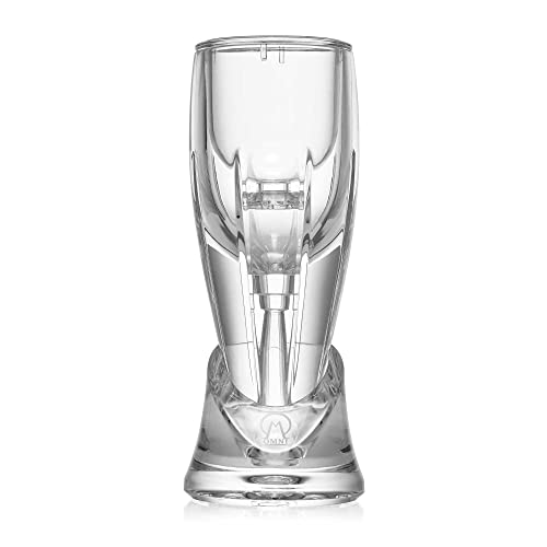 Vintorio Wine Aerator Omni Set - Premium Decanter For Red Wine Lovers With Gift Box, Velvet Bag, And Mini Stand - Durable, Crystal Clear Acrylic #TOP6