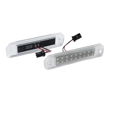 Luces de matrícula traseras LED 6000K luz placa auto Civic 96-98
