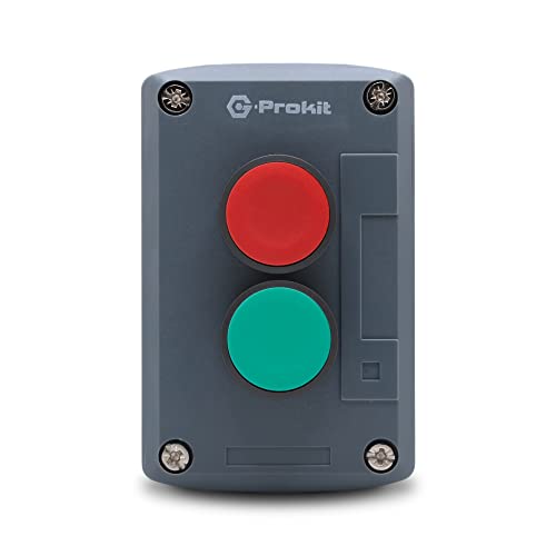G-Prokit IP65 2 vie rosso e verde pulsante