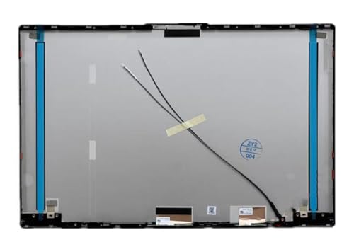 Wanghuih 15.6" Lcd Back Cover Front Bezel Screen Hinges Compatible With Lenovo Ideapad 5 15Iil05 15Are05 15Itl05 15Alc05 Laptop (Silver A)