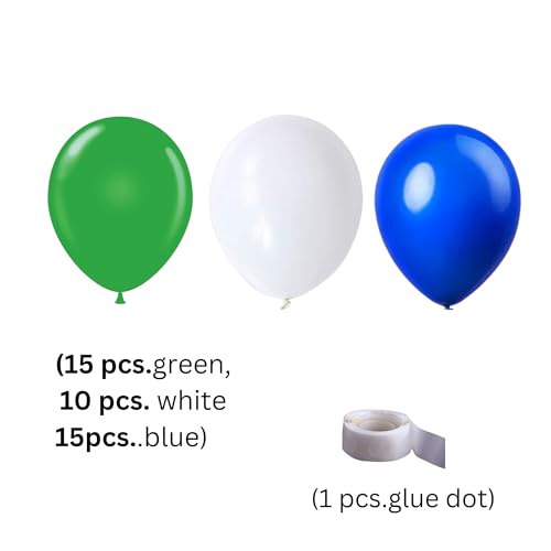 Image of Cricket Birthday Decorations For Boys 56 Pcs Cricket Theme Happy Birthday Decoration(Pack of 56 , Multicolor)