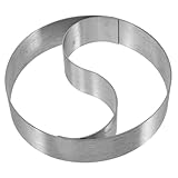 ERINGOGO Molde de Acero Inoxidable para Repostería con Diseño Tai Chi Molde para Arroz y Postres Utensilio de Cocina Práctico y Seguro para Hornear y Moldear Casa o Restaurante
