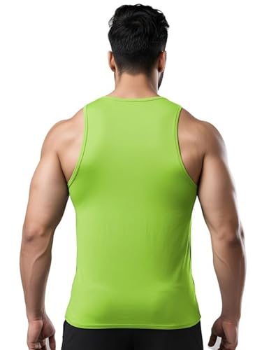 Image of 3Colors Men's Active Sleeveless Polyester Tank Top- Cool and Comfortable Workout wear, Dry fit Gym Vests - Unity