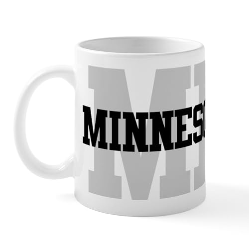 CafePress MN Minnesota Mug 11 oz (325 ml) Ceramic Coffee Mug