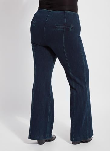 Lyssé Women's Plus Size Denim Trouser2