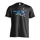 [アートワークスコウベ] バレーボール Tシャツ 半袖 練習着 ドライ ポリゴンシルエットのバレーボール ユニセックス XXXL ブラック