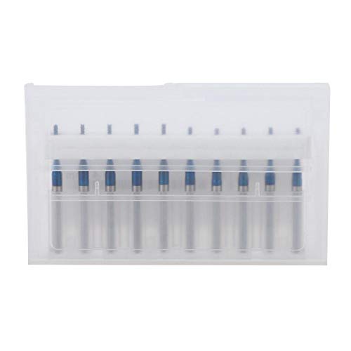Image of 10Pcs Carbide End Mill Engraving Milling Cutter Blue Corn End Mill Engraving Milling Cutter CNC Router Bits for PCB Machine(1.4mm)
