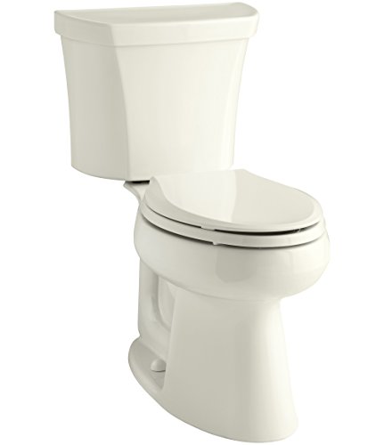 KOHLER K-3989-RA-96 Highline Comfort Height Toilet, Biscuit KOHLER K-3989-RA-96 Highline Comfort Height Toilet, Biscuit