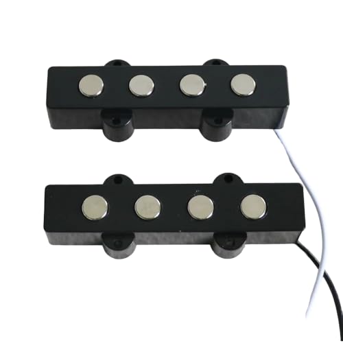 Myles Music 4 String Bass Flat Pole Pickups Set For Jazz Bass