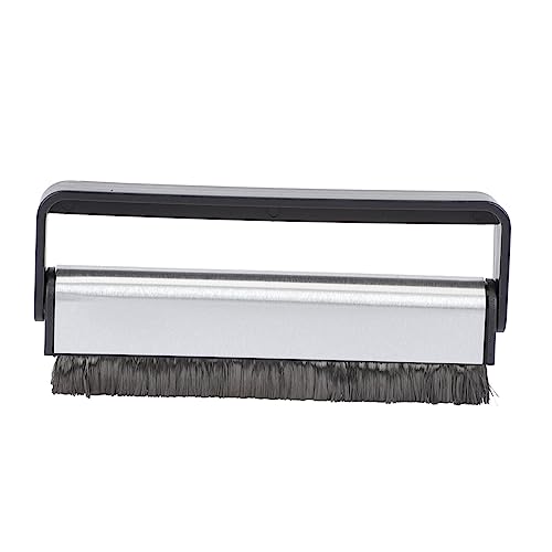 Housoutil Static Record Cleaning Brush Vinyl Dust Brush Accessory for Turntables and Equipment Record Care and Maintenance