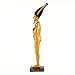 Top Collection Egyptian Osiris Statue 8.75-Inch Hand Painted Figurine with Gold Accents
