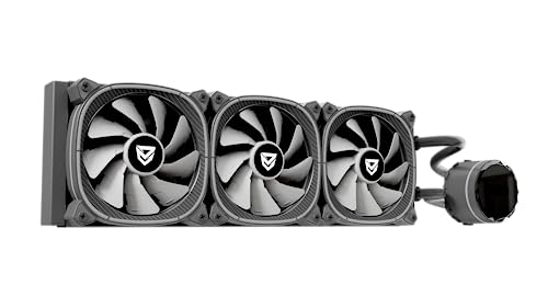 Liquid CPU Cooling ARGB 360mm Anti Surchauffe Processeur PC Gaming Noir