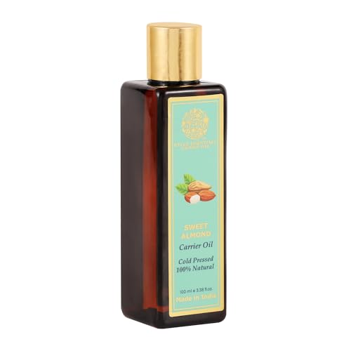 Image of RYLLZ ESSENTIALS Sweet Almond Carrier Oil | 100% Pure Badam Tail & Natural | Cold Pressed & Extra Virgin Oil | 100ml