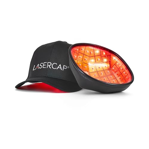 Image of LaserCap SD 80 - Professional Red Light Therapy Cap for Hair Growth - FDA Cleared Alopecia & Thinning Hair Treatment for Men & Women - 80 Medical-Grade Lasers, Cordless Rechargeable Design