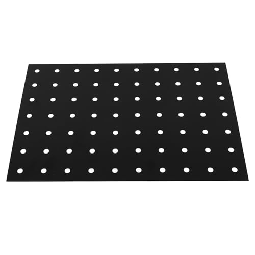 Panel metálico perforado para herramientas ganchos y organizador de pared para garaje 2