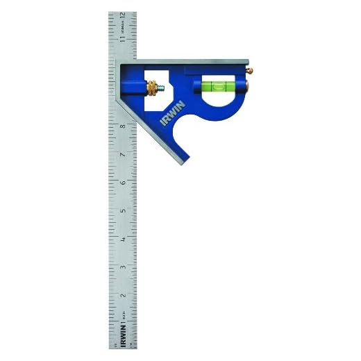 Irwin Tools Combination Square, Metal-Body, 12", 1794469