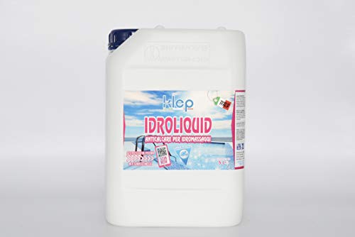 Made in Italy. KLEP - IDRO LIQUID ANTICALACARE LIQUIDO PER IL TRATTAMENTO LINER E BORDI PISCINA E SPA 5 LT