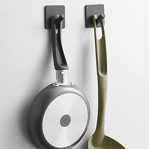 Percheros de pared sin taladro ISCBAFYX para colgar ropa sin dañar la pared 6