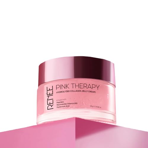 Image of RENEE Pink Therapy Hydrolyzed Collagen Overnight Sleep Jelly Mask, 15 gm