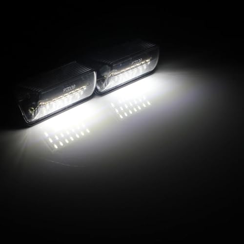 Luces de matrícula LED Canbus compatibles con Peugeot 206 207 307 308 406 407 5