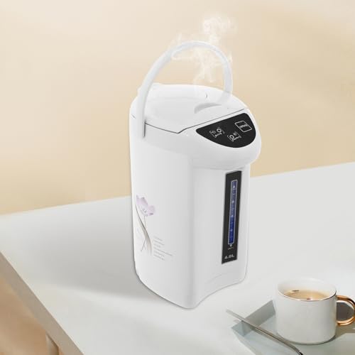 Hervidor Eléctrico 4L Acero Inoxidable 304 Blanco miniatura 6